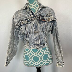 Vintage Jordache Denim Jacket size Medium
